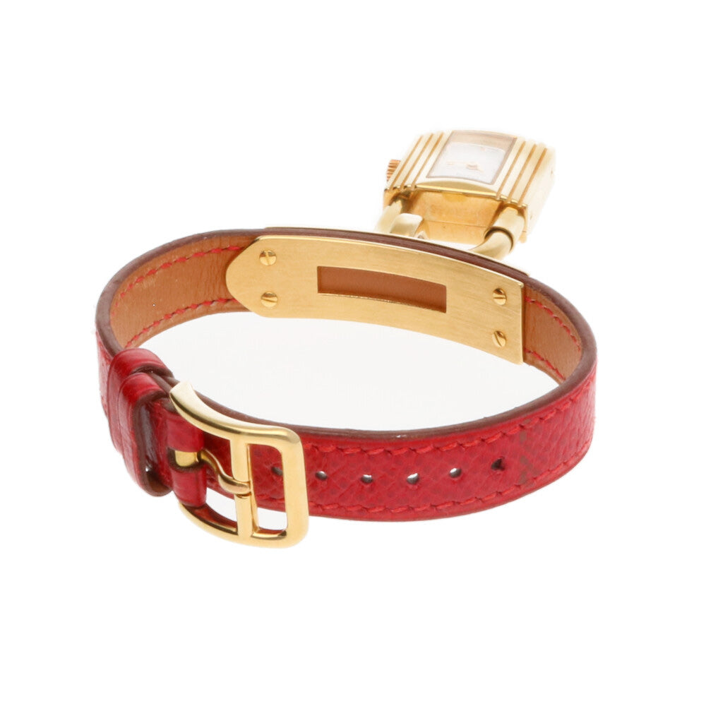 中古】 エルメス HERMES GP 腕時計 カデナ ケリーウォッチ GP レザー