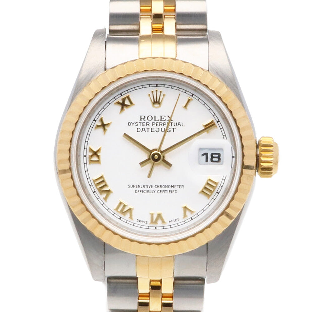 ロレックス ROLEX デイトジャスト オイスターパーペチュアル 腕時計 ステンレススチール 79173 レディース 中古 【1年保証】 –  【公式】リサイクルキング オンラインショップ