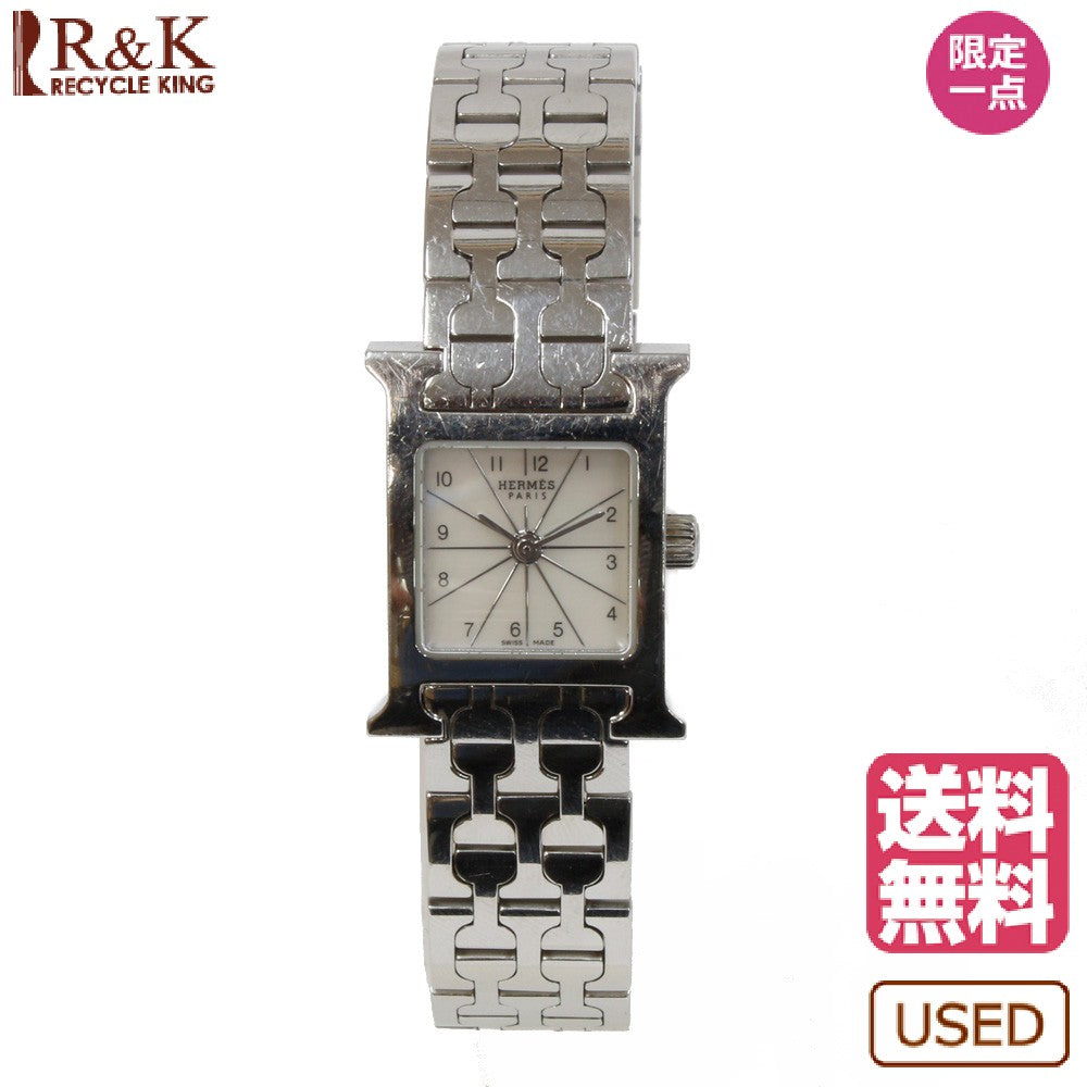 【中古】エルメス HERMES 腕時計  ステンレススチール HERMES（エルメス） プロフィール 腕時計 ステンレススチール SSxGP