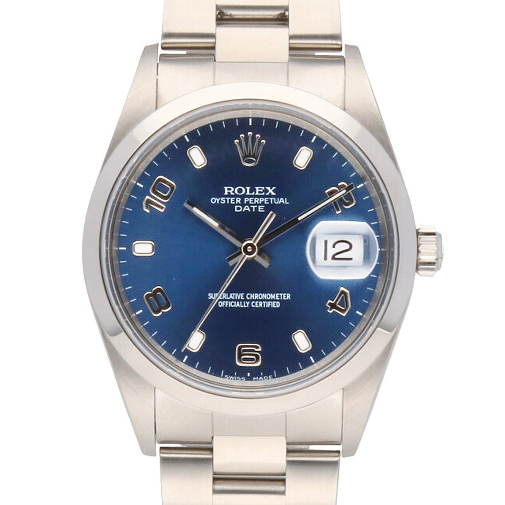 中古】 ロレックス ROLEX デイト SS 腕時計 P番 2000年式 オイスター  