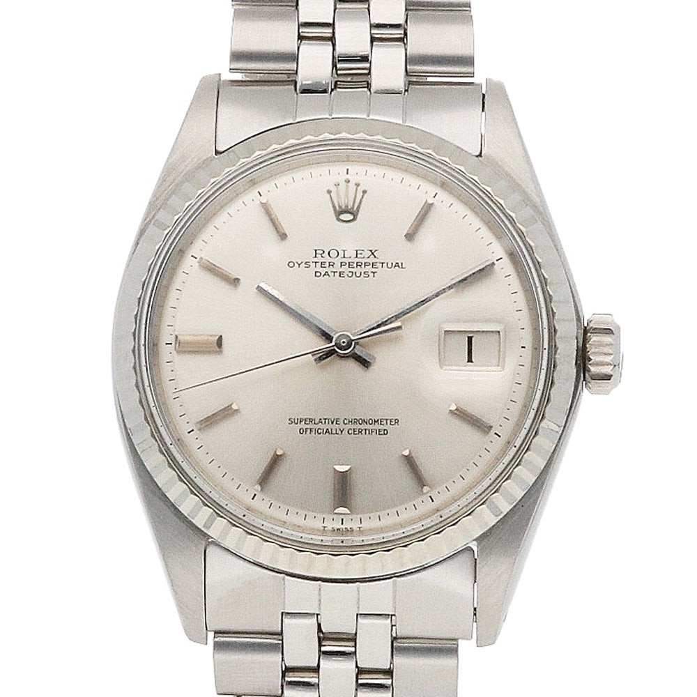 【中古】 ロレックス ROLEX SS 腕時計 26番 1968～1969年式 オイスターパーペチュアル デイトジャスト ステンレススチール 1601  シルバー メンズ【SH】【BIM】