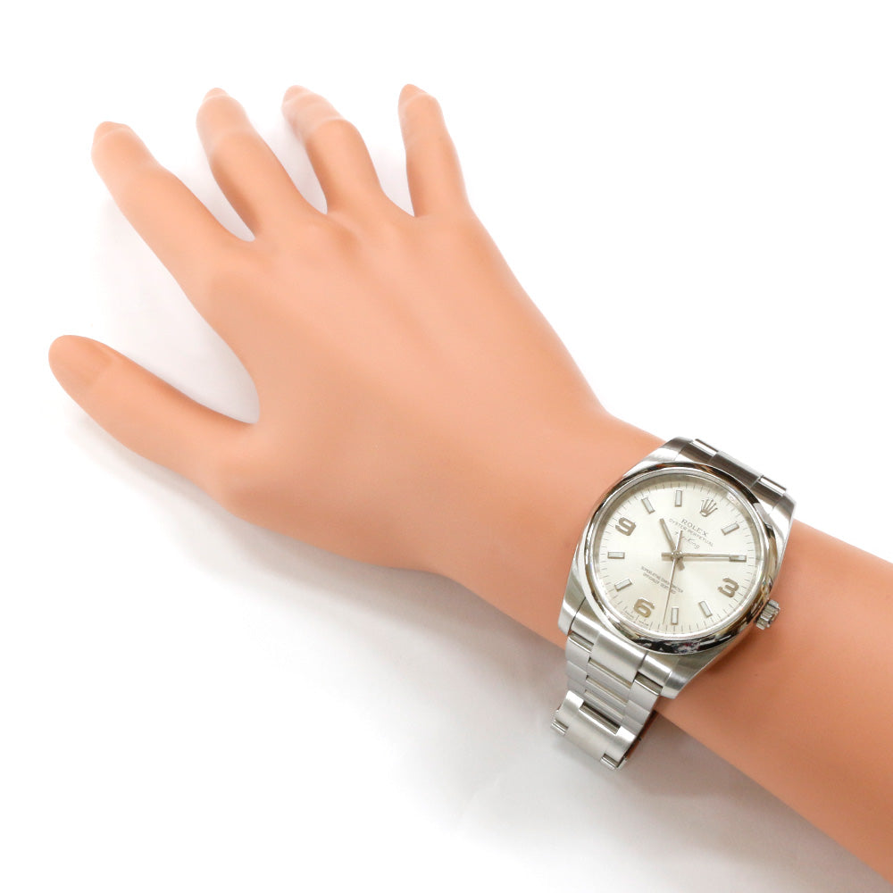 ロレックス ROLEX エアキング 腕時計 ステンレススチール 114200