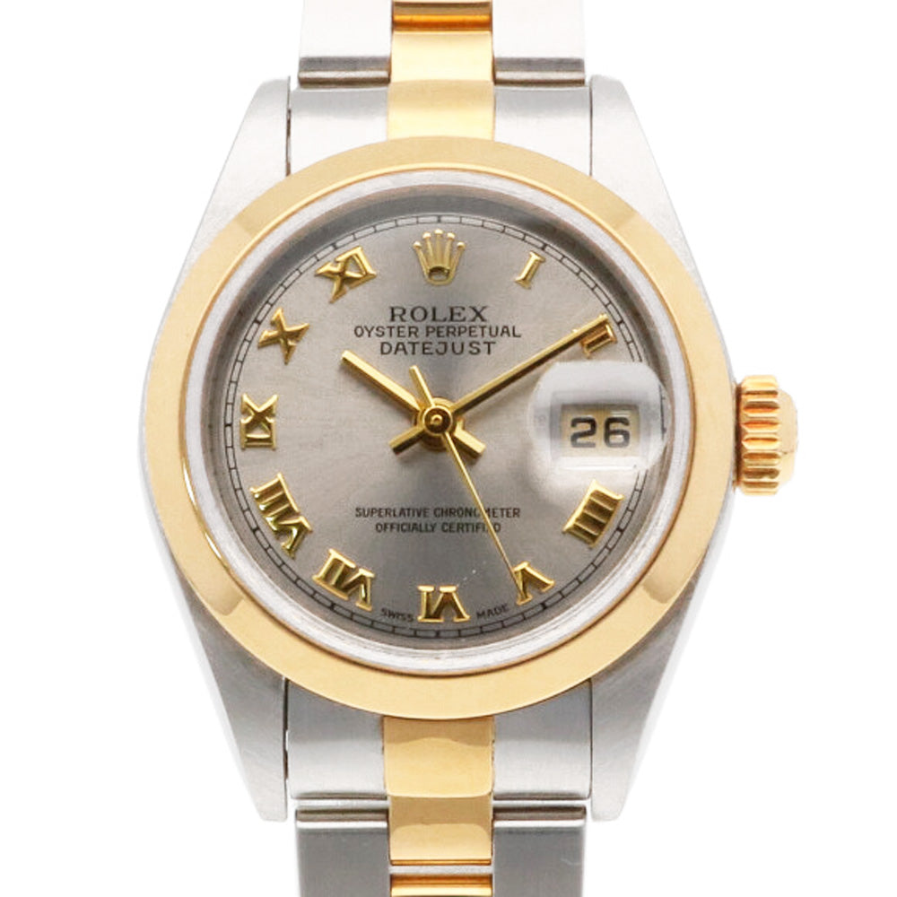 中古】 ロレックス ROLEX SS K18YG 腕時計 K番 2001年式 ローマ数字 オイスターパーペチュアル デイトジャスト ステン –  【公式】リサイクルキング オンラインショップ