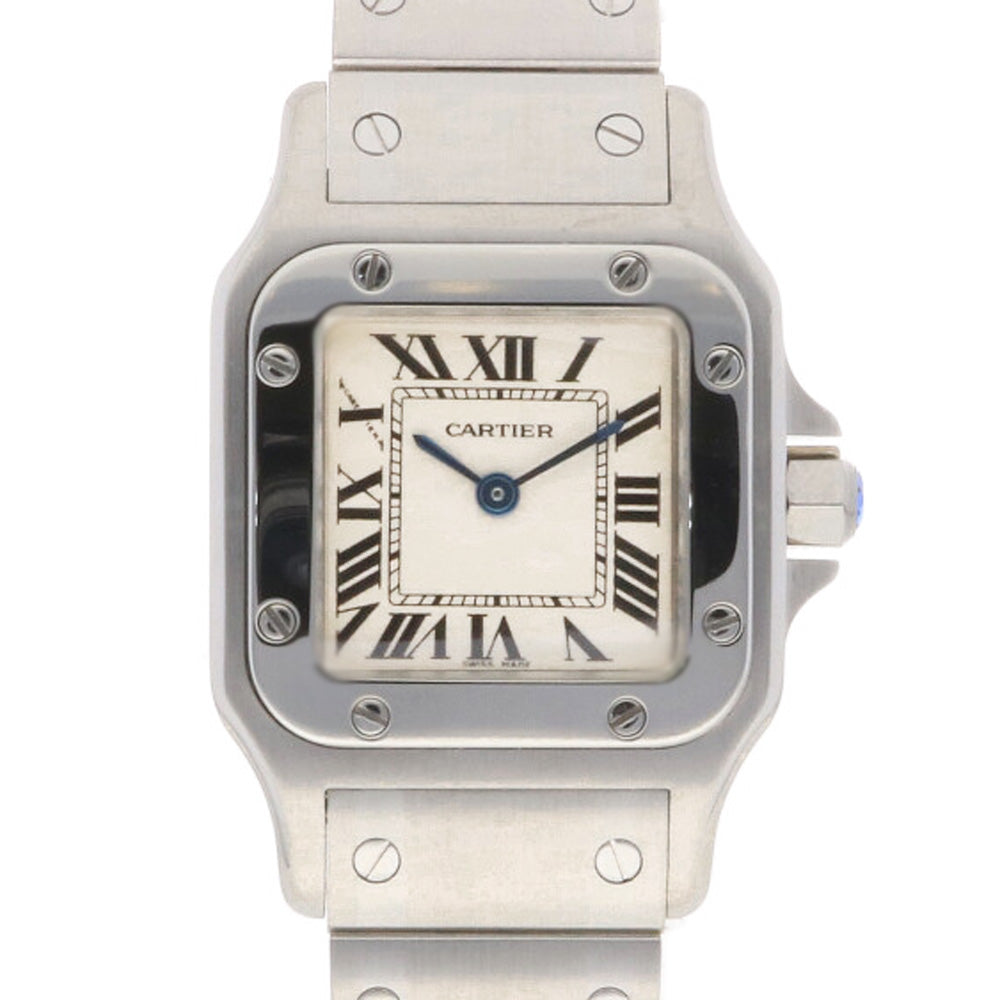 カルティエ CARTIER サントスガルベ SM 腕時計 ステンレススチール