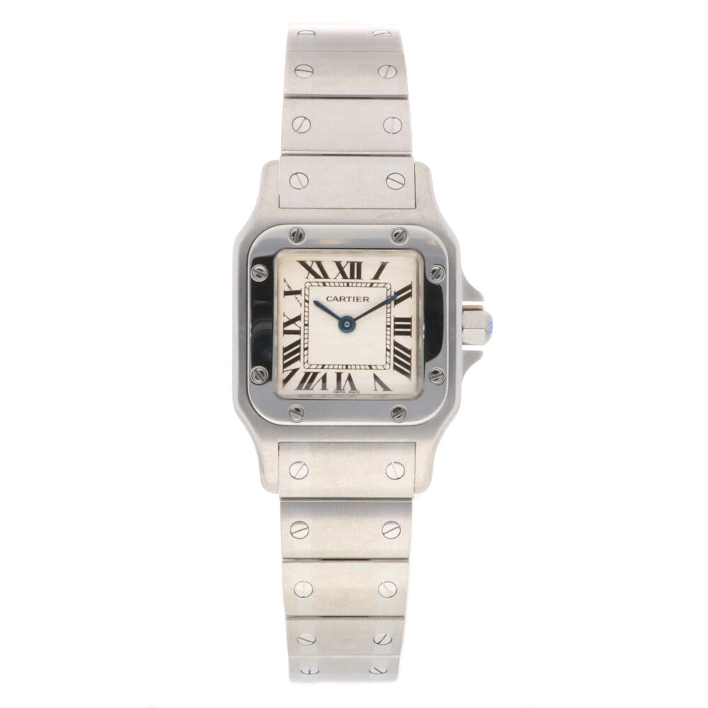 カルティエ CARTIER サントスガルベ SM 腕時計 ステンレス