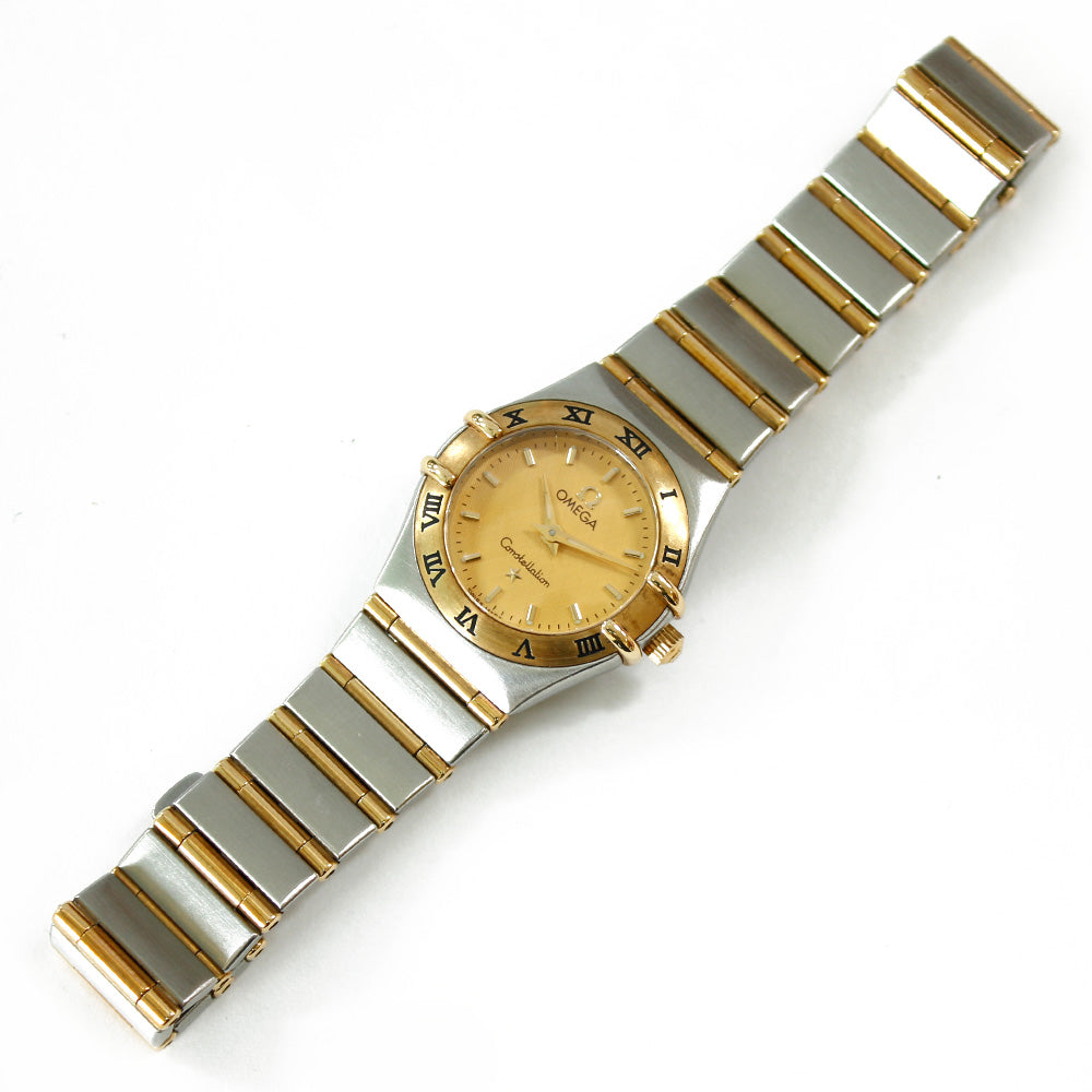 中古】 オメガ OMEGA SS K18YG 腕時計 コンステレーションミニ