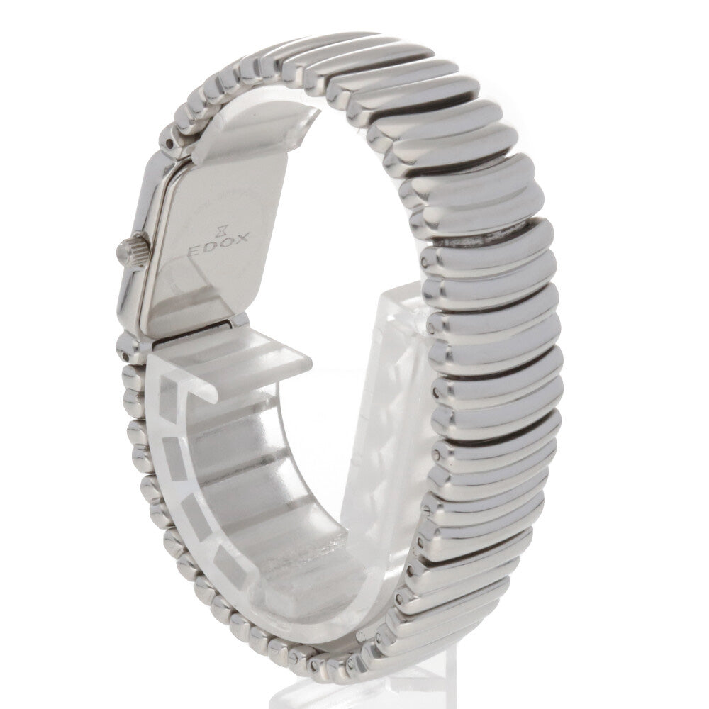 Auges Watch Edox Bezel Diamond Les Auges Watch Stainless Steel 21149 3D AIN Ladies ...
