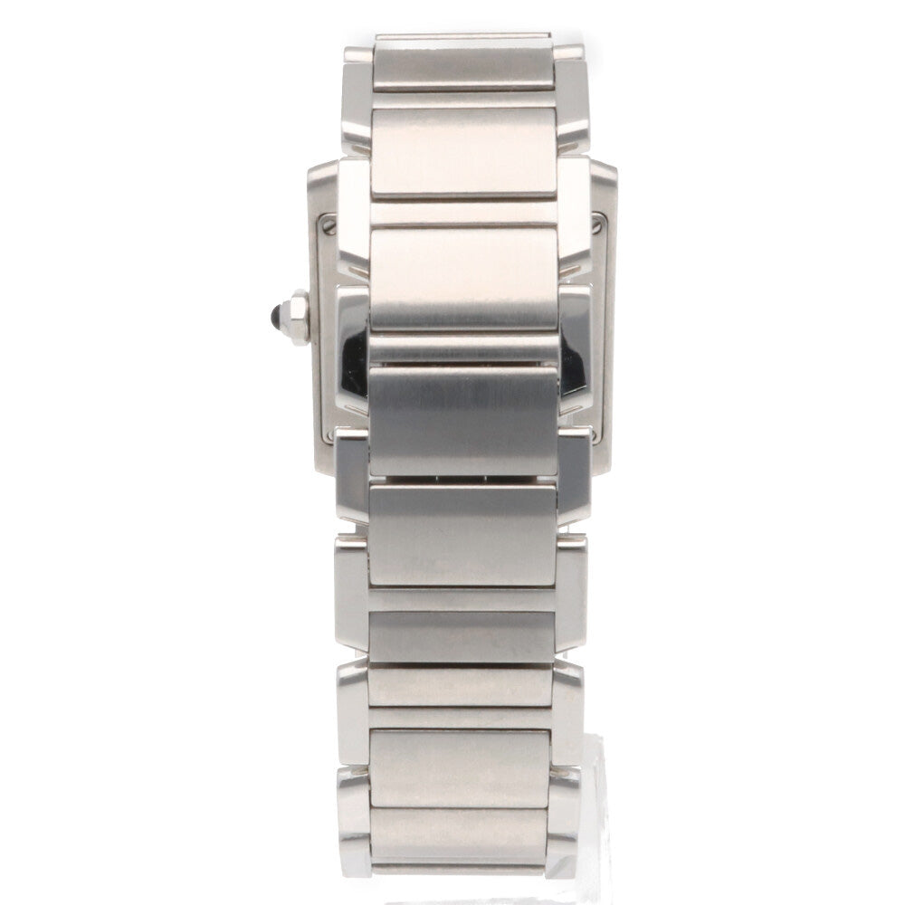 中古】 カルティエ CARTIER SS 腕時計 タンクフランセーズ MM