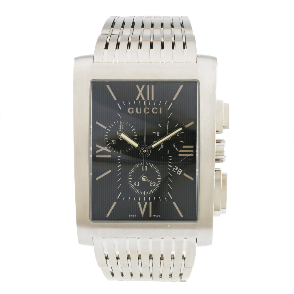 中古】 グッチ GUCCI SS 腕時計 Gメトロ ステンレススチール