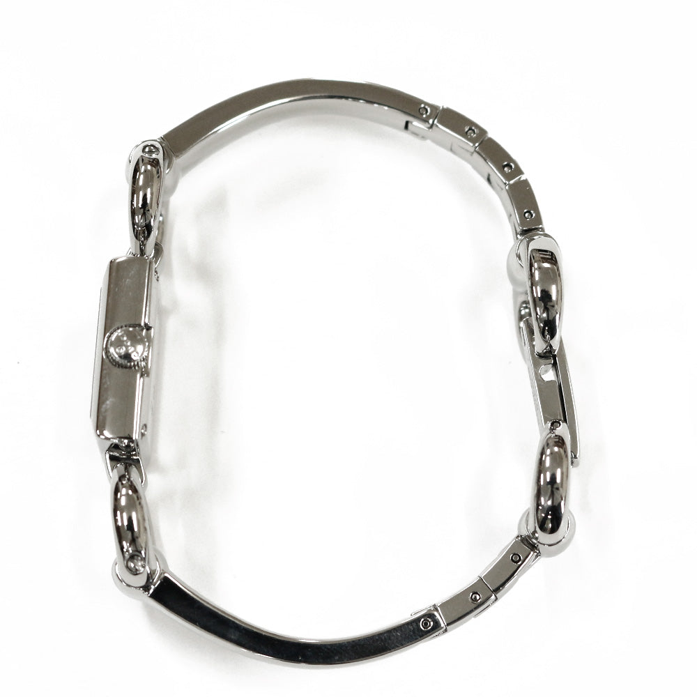 中古】 グッチ GUCCI SS 腕時計 ダイヤ3P エレガント ブレスレット 