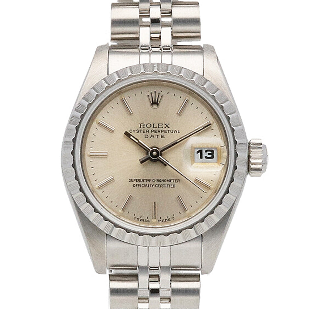 中古】 ロレックス ROLEX SS 腕時計 E番 1990～1991年式 オイスターパーペチュアル デイト ステンレススチール 6924 –  【公式】リサイクルキング オンラインショップ