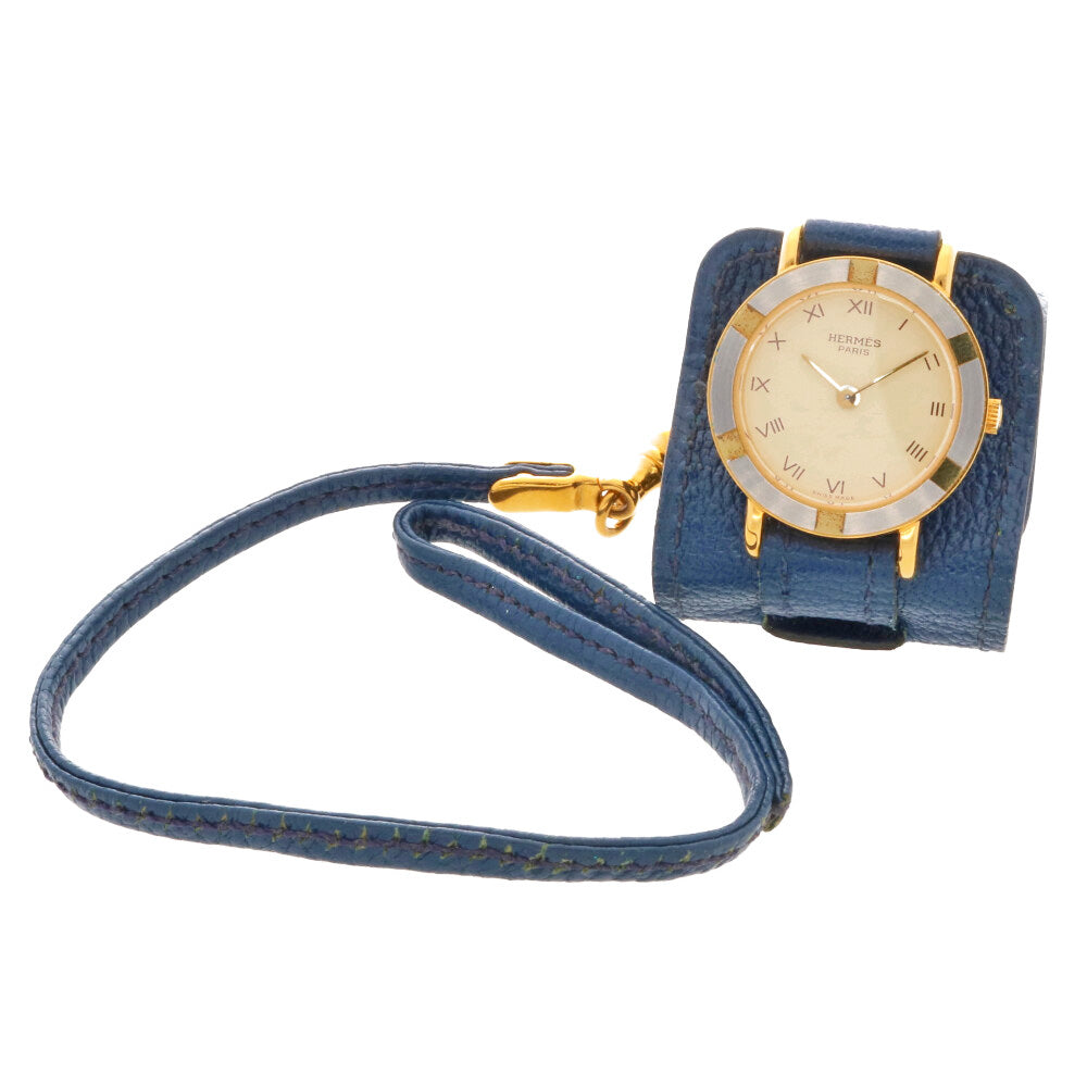 中古】 エルメス HERMES SS GP 懐中時計 チャーム ヴィンテージ  