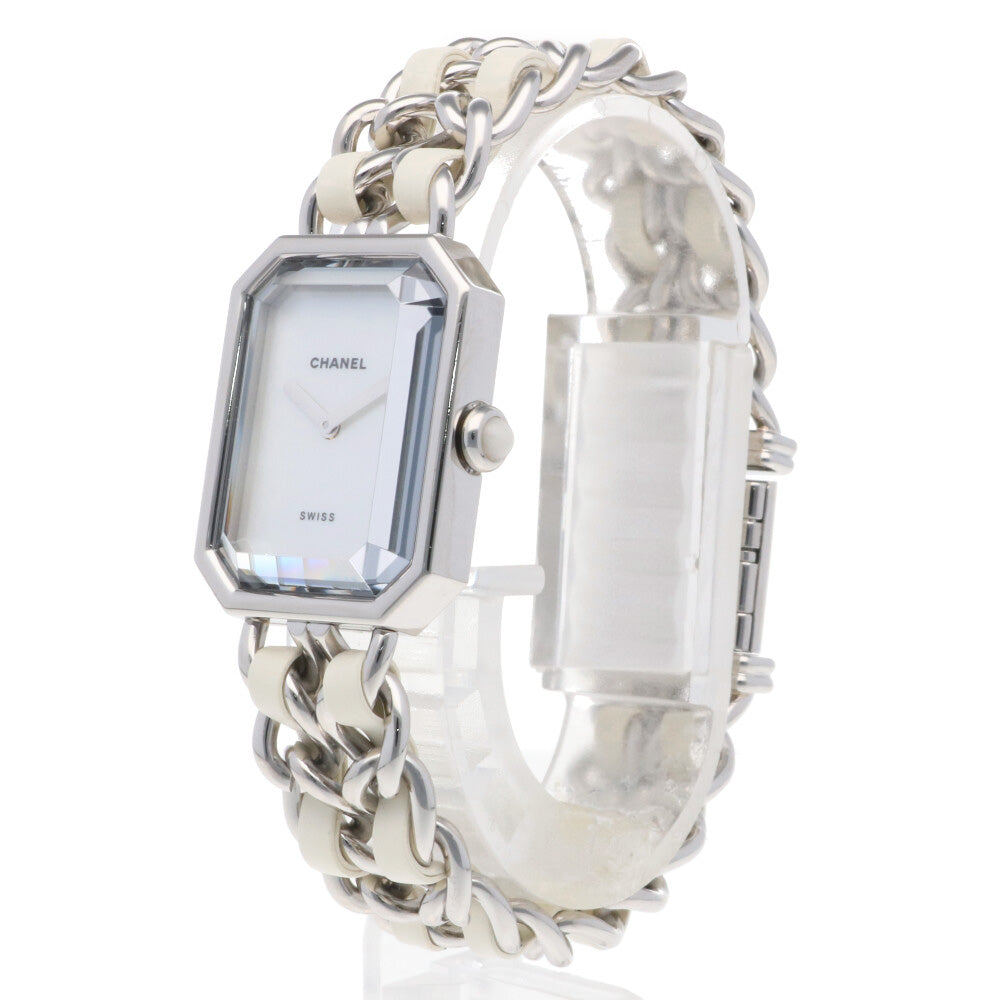 中古】 シャネル CHANEL SS 腕時計 ホワイトシェル ブレスレット 