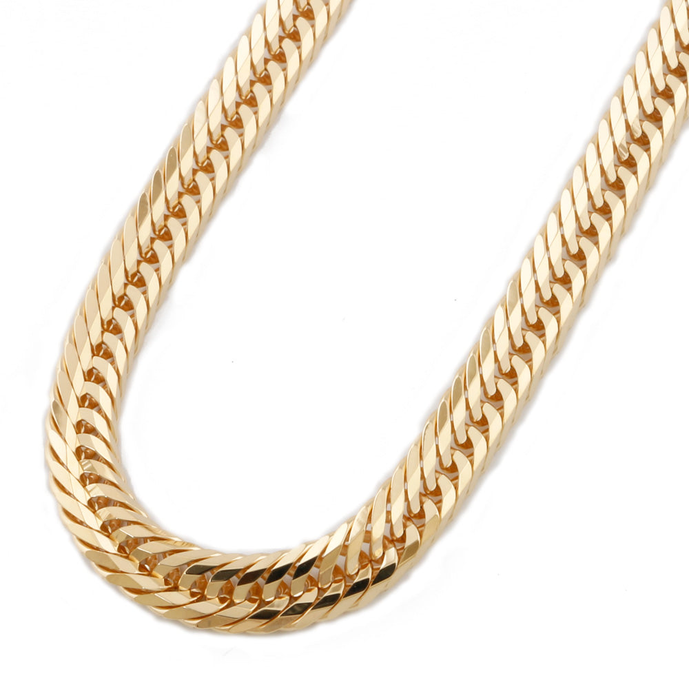 New] K18 Necklace, Kihei, Approx. 30.7g, 12-sided triple, 12DCT 